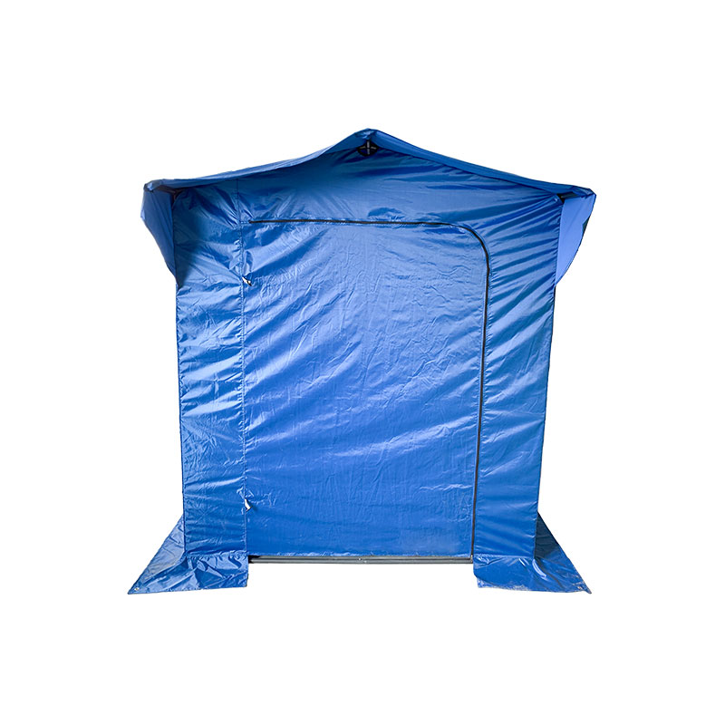 Folding Tent Pro Structure Series 50mm Aluminium + 4 Double Sides PVC 520G/M² TARP för professionella behov eller dagligen använd Blue
