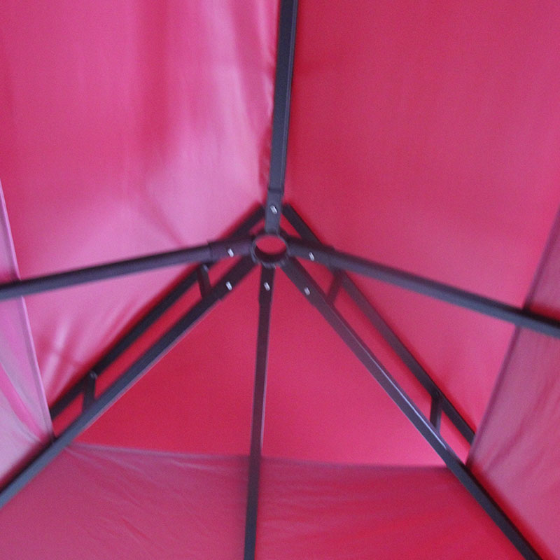 Gazebo Tält utomhus pop -up gazebo canopy skydd med myggnät