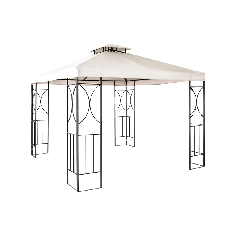 Gazebo ersättande dubbel tier takskydd