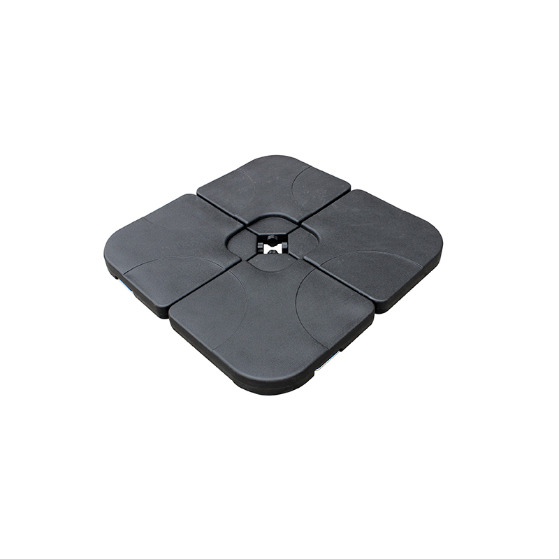 Utomhus uteplats 10 'hängande paraply solskugga w/t tvärbas